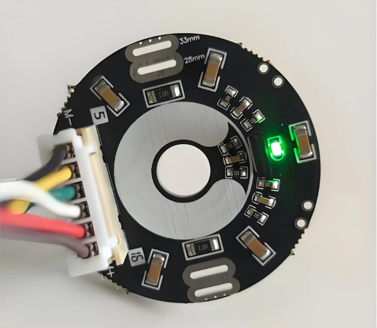 encoder of the motor encoder of the motor